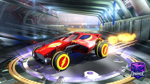 A Rocket League car design from Binaryman4231