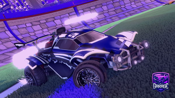 A Rocket League car design from Rdrenalin