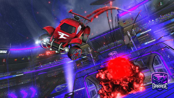 A Rocket League car design from Kampfkanickel16