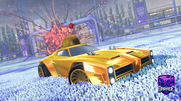 A Rocket League car design from ReallyMattix