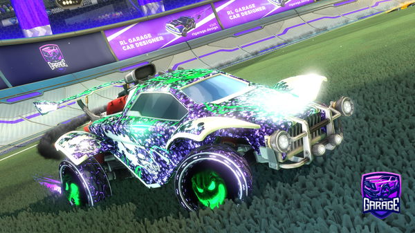 A Rocket League car design from Hutch_RL