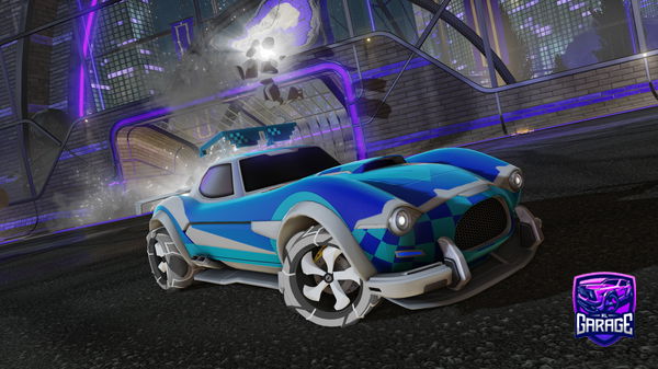 A Rocket League car design from Sytux132