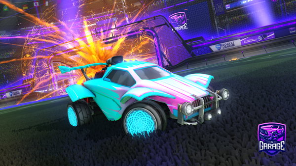 A Rocket League car design from ttvezclapz