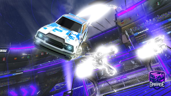 A Rocket League car design from Zenomdk