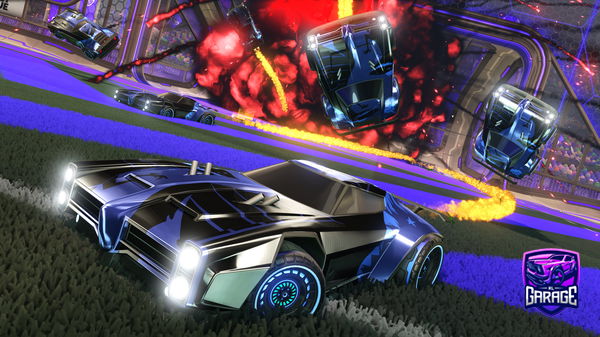 A Rocket League car design from akatotuu