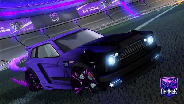 A Rocket League car design from SaltyzWashed