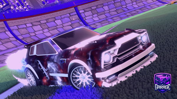 A Rocket League car design from Pankumi