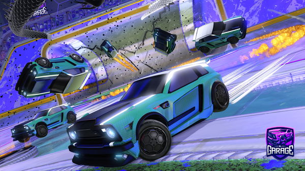 A Rocket League car design from ProbablyK9