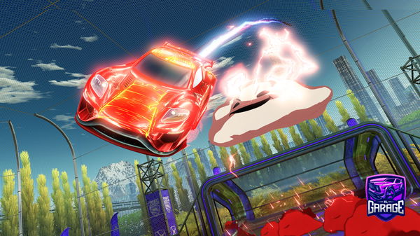 A Rocket League car design from TheGrapeBambeano