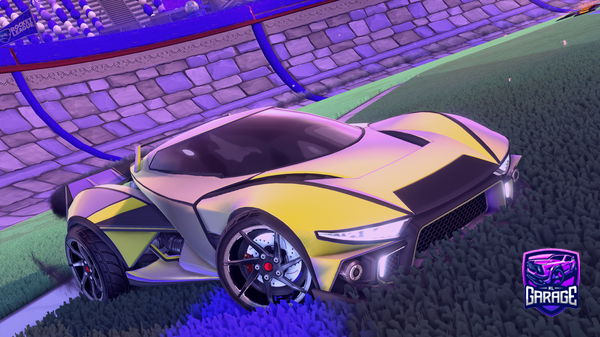 A Rocket League car design from BugattiB01