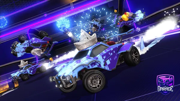 A Rocket League car design from pika1930