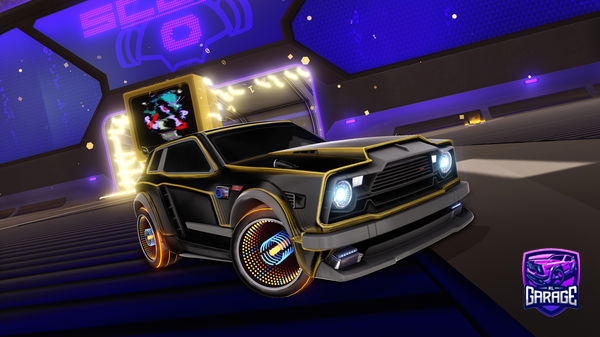 A Rocket League car design from HAROONPLAYS