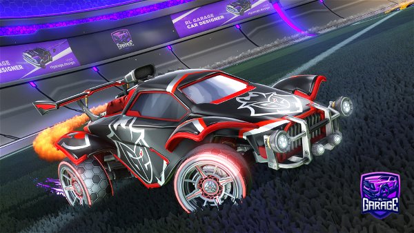 A Rocket League car design from Dadstransit