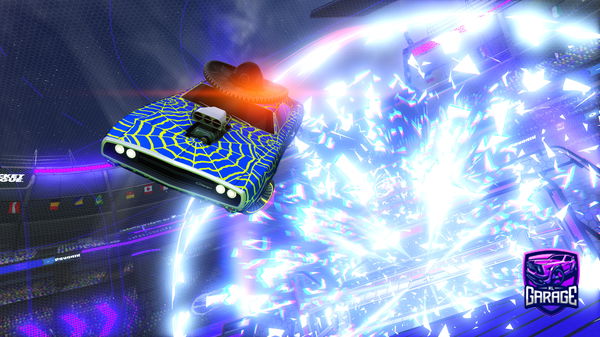 A Rocket League car design from arvin10