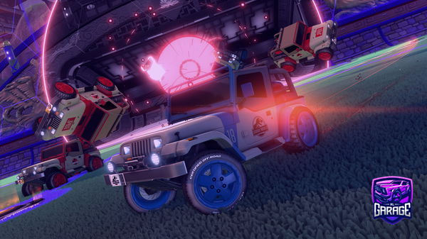 A Rocket League car design from YKP3