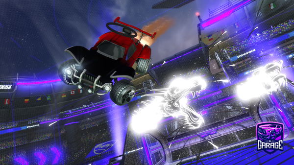 A Rocket League car design from SkitZoSektr