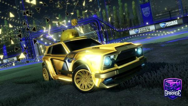 A Rocket League car design from aAAubin