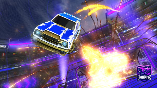 A Rocket League car design from Teaorz