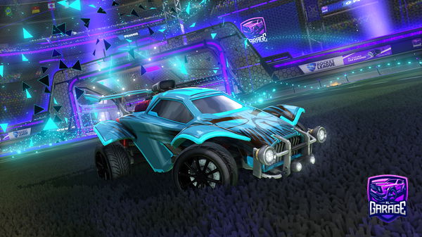 A Rocket League car design from TURBINHO