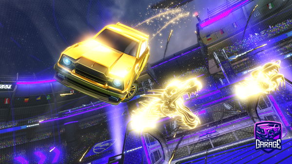 A Rocket League car design from TheGreatThing