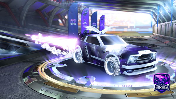 A Rocket League car design from Bobbyballs