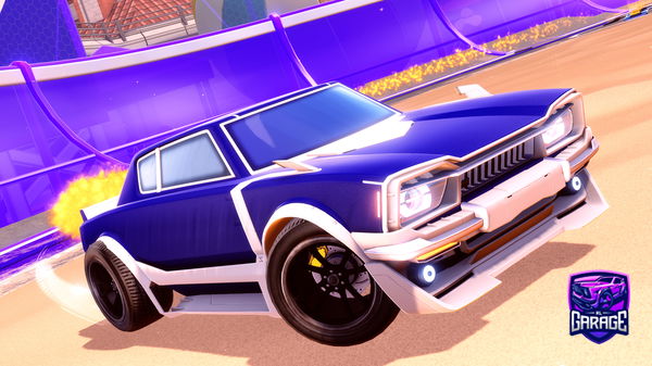 A Rocket League car design from Nunc