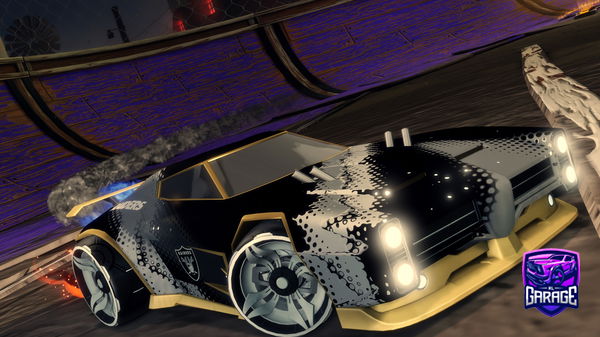 A Rocket League car design from yhm81