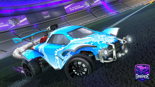 A Rocket League car design from PancakeGod