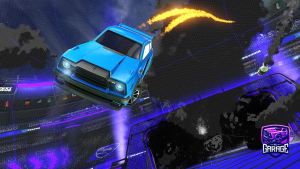 A Rocket League car design from dxam50