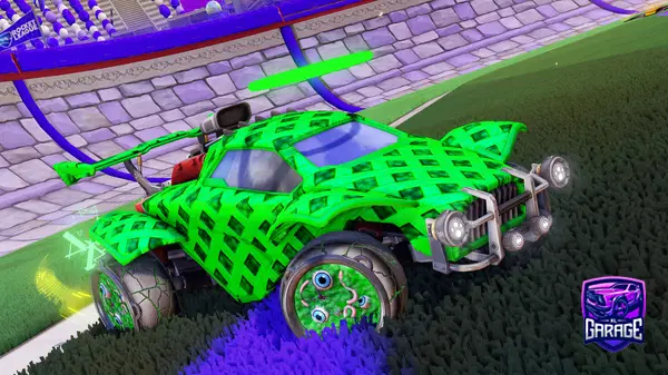 A Rocket League car design from TopBinner