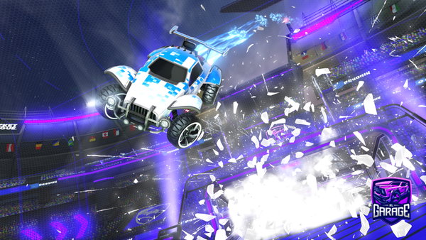 A Rocket League car design from solodie