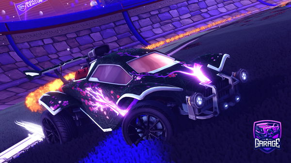 A Rocket League car design from AhmedproOG