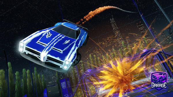 A Rocket League car design from Zentha