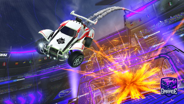 A Rocket League car design from TomBockWurst