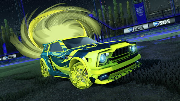 A Rocket League car design from mango_vanille