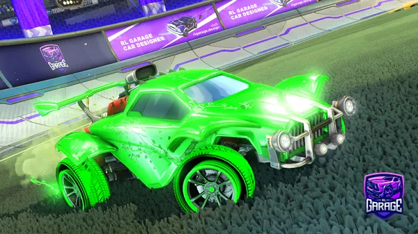 A Rocket League car design from washed_ghostt