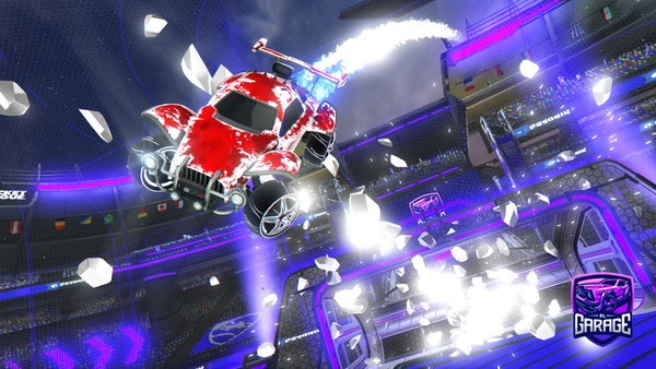A Rocket League car design from Dhanny_1x
