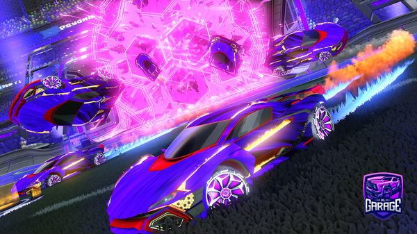 A Rocket League car design from Furrycat29