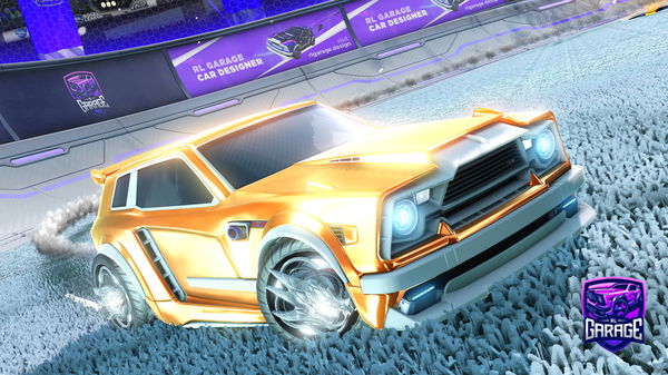 A Rocket League car design from explodingfirefox