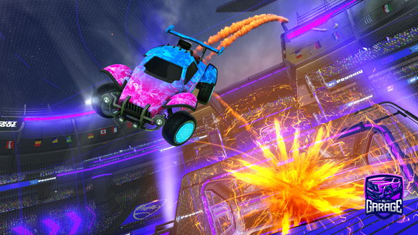 A Rocket League car design from Kxrzie