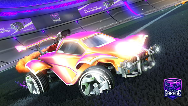 A Rocket League car design from RLisgoated12