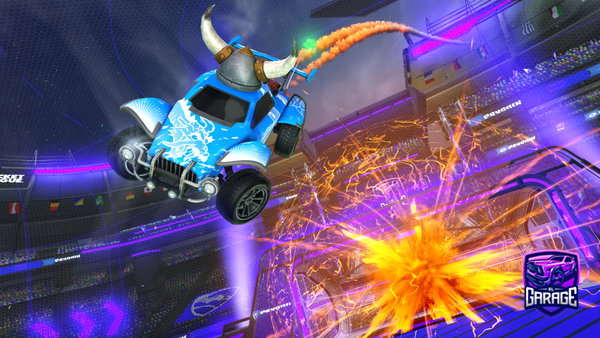 A Rocket League car design from TroopsOn