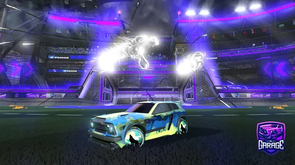 A Rocket League car design from RoaringPanda