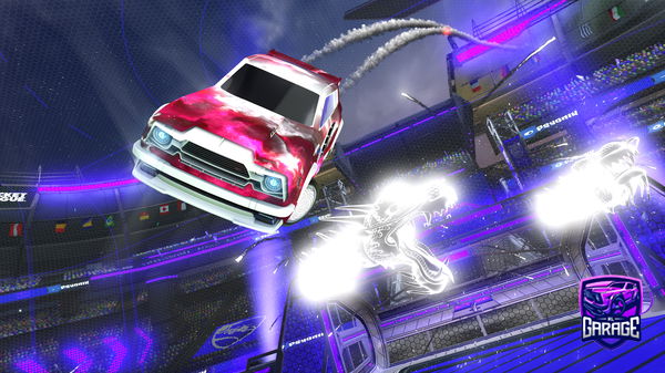 A Rocket League car design from KingBryson