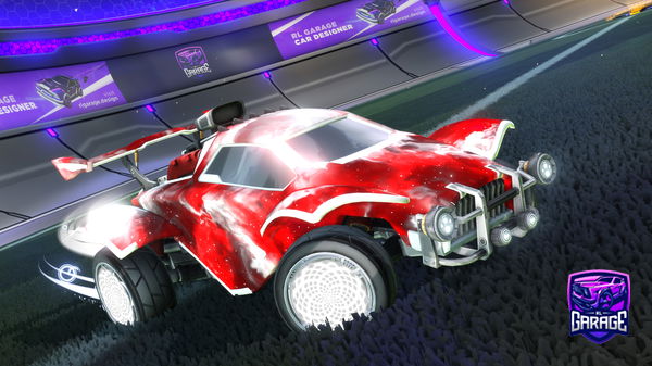 A Rocket League car design from Marked_IV_DEATH