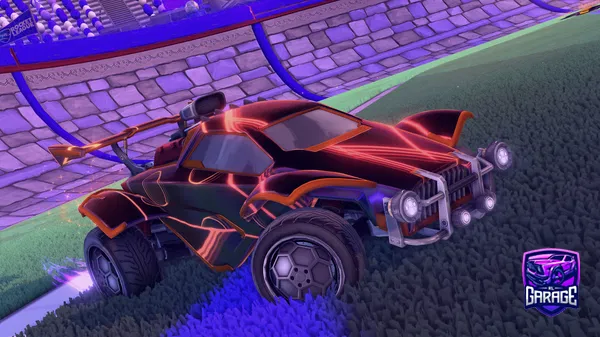 A Rocket League car design from floopdafinn