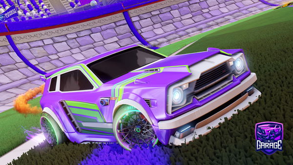 A Rocket League car design from Zoey07
