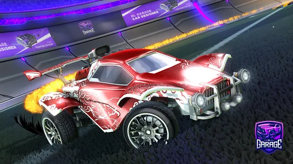 A Rocket League car design from GoBlitzy