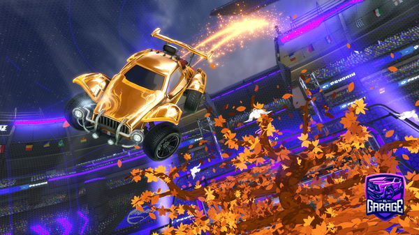 A Rocket League car design from GameJockey14