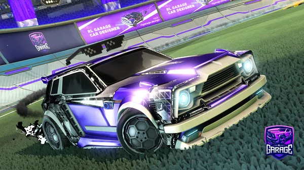 A Rocket League car design from boooooooiii